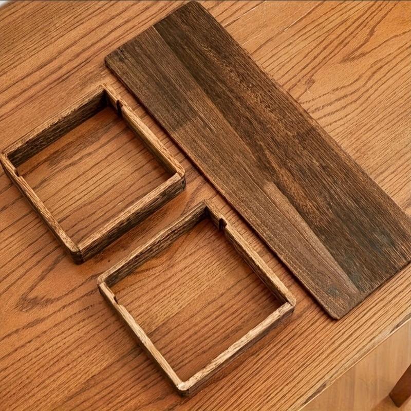 Wooden Desktop Bookshelf Organizer for Office & Home, Multi-Level Storage Rack, Easy Assembly