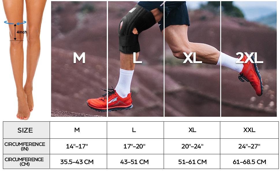 【Christmas】NEENCA Sports Knee Sleeve for Runner, Workout, Gym, Basketball, Volleyball, Hiking Spicy Dill Breathable Sponge Knee Pads