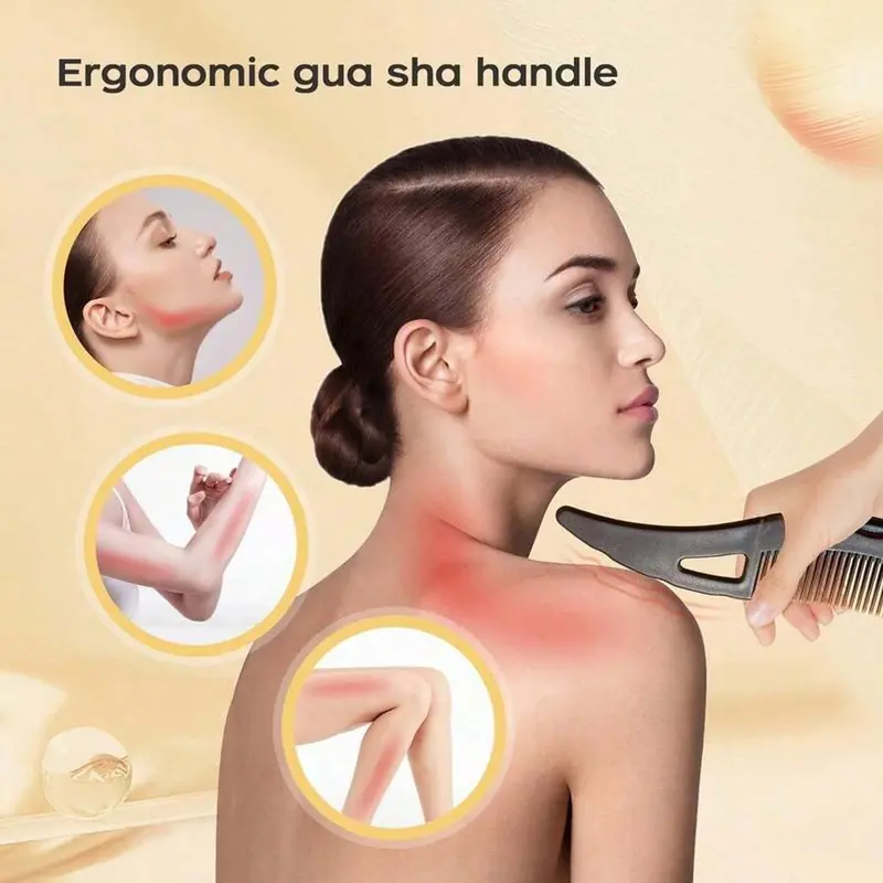 Efficient Dandruff Comb, Dandruff Remover Comb for Women Men - Scalp Massage Comb with Scalp Stimulation and Self-Cleaning Hollow Teeth for Cleaning, Deep Oil & Flake Removal, Anti-Buildup Scalp Care for Healthy Hair & Itchy Scalp Relief, Hair Care Tool