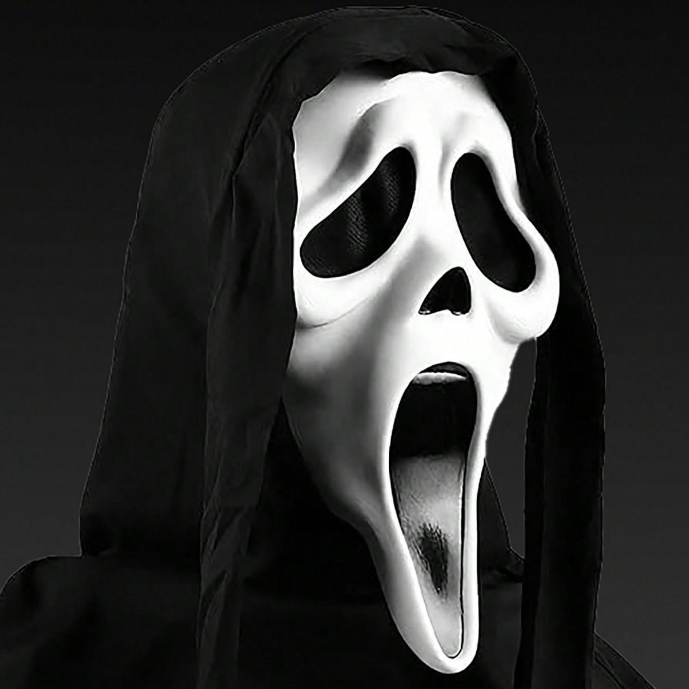 Scary Funny Screaming Face Mask, Adult Prom Props, Latex Npc Play Props, Holiday Dress-Up Props, Halloween Costume Accessory