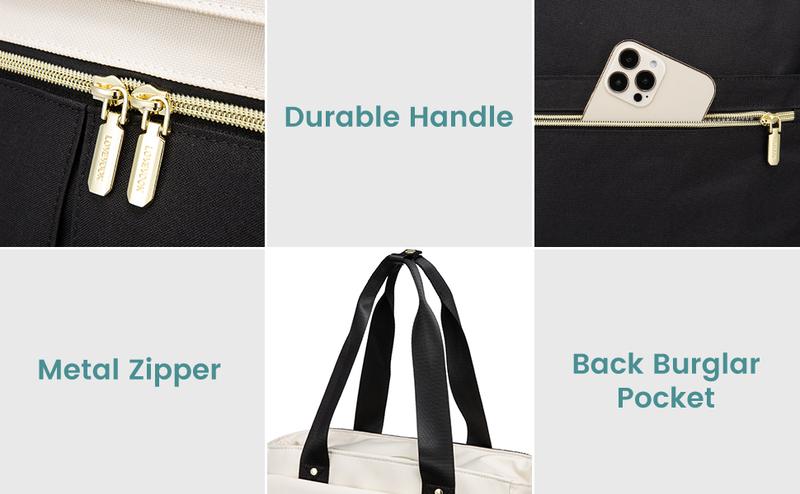 LOVEVOOK Diaper Bag Backpack with Changing Pad, Diaper Bag Tote with Insulated Pockets, Large Diaper Bag with Pacifier Case,Anti-Theft Travel Backpack for Women, Gift for Valentine's Day