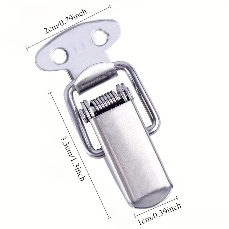6PCS Toggle Latches Spring Loaded Clamp Clip Case Box Latch Catch Toggle Tension Lock Lever Clasp Closures Crate Lock Snap Lock