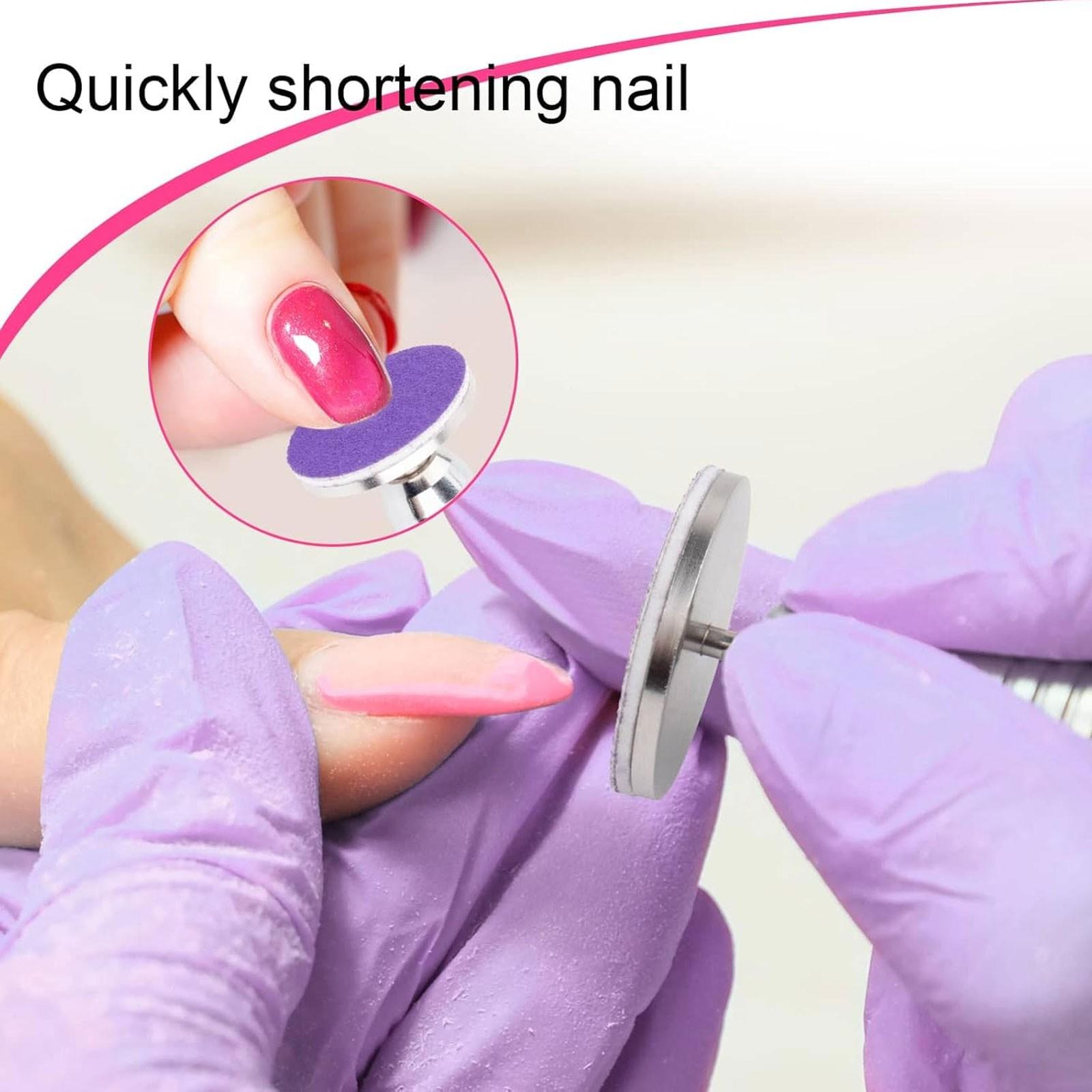 60pcs Pedicure Sanding Paper Discs Set Nail Sanding Bits for Foot File Callus Sander for Feet Scrubber Dead Skin Nail Drill Bit Grinder Sandpaper