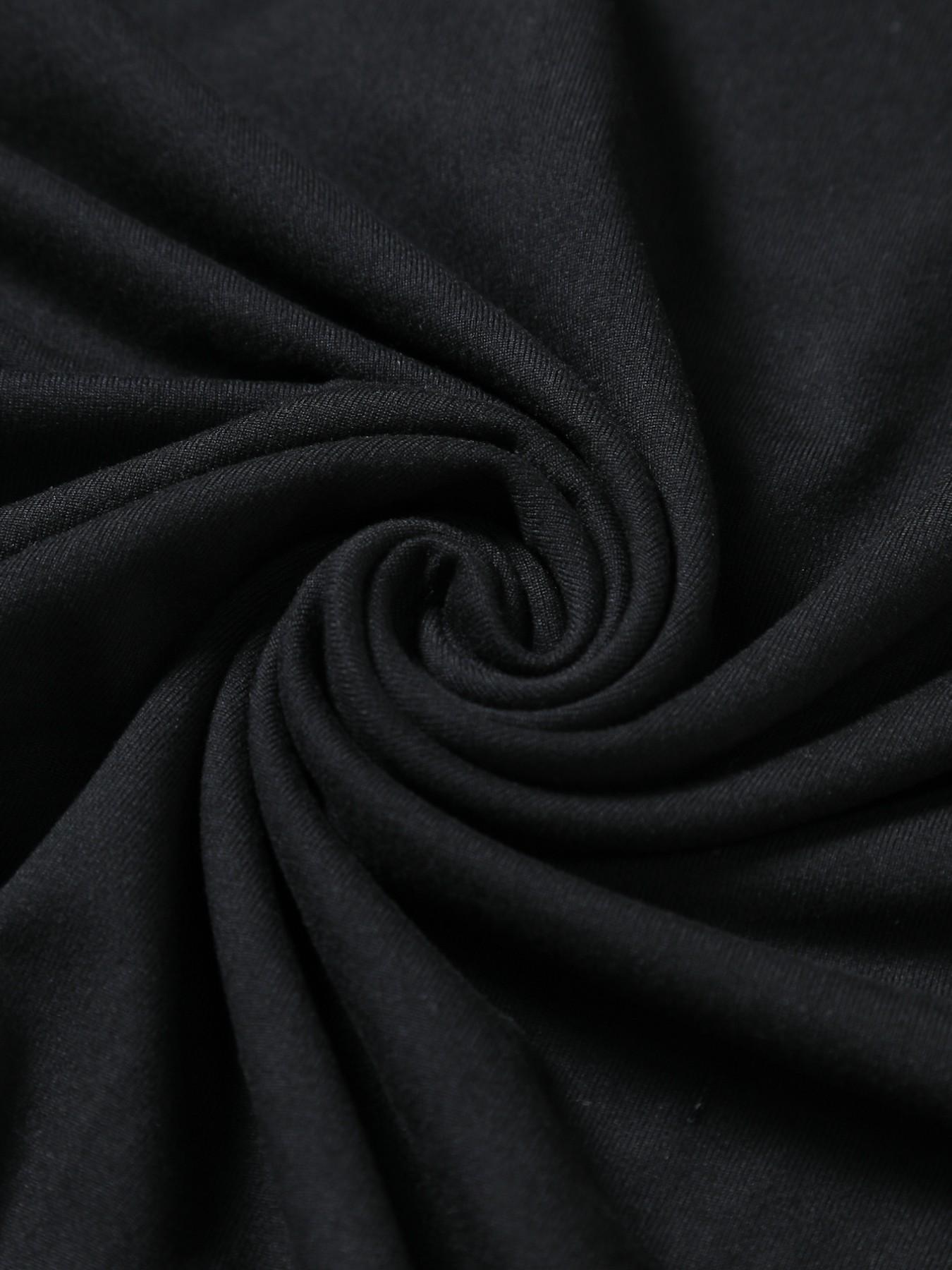 Women's Ballerina Dance Print Single-Shoulder T-Shirt - Asymmetric Strap Drop Shoulder Top with Ballerina-Themed Print, Relaxed Fit for Dance Costumes & Casual Attire, Machine Washable All-Season Comfortable Wearable for Ballet Dancers &