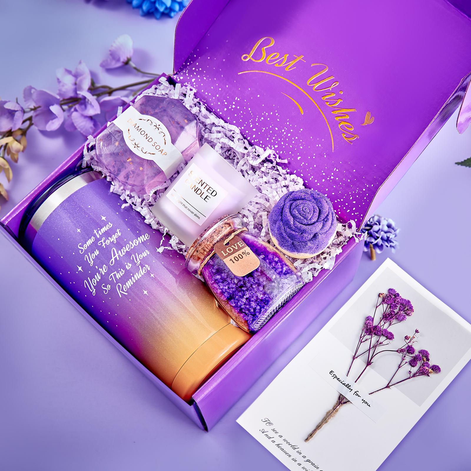 BodyRefresh Birthday Gifts for Women Self Care Gifts for Her, Gift Baskets Care Package Gift Set Get Well Soon Gift for Women Happy Birthday Gift Ideas Spa Set for Adult Grandma Wife