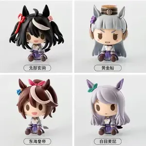 PrettyDerby GoldShip MINI Action Figures Cute Chassis Desktop Ornaments Decorations Statue Model Kit Surprise Otaku Toys Gifts