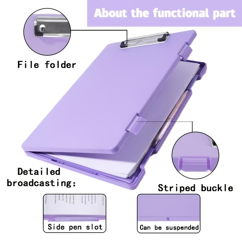 A4 folder storage box board clip student special test paper storage and finishing artifact large-capacity data book subject classification test paper multi-function sheet music clip writing board pad