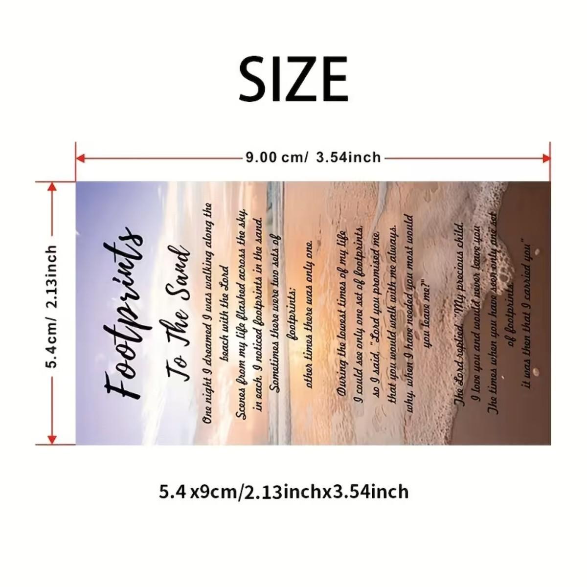 1 Types Of Inspirational Gospel Cards, Each Containing 100 Christian Prayer Cards with Biblical Scriptures,Suitable for Bookmarks, Wallet Cards, Church Gift, And of Religious Retreat。