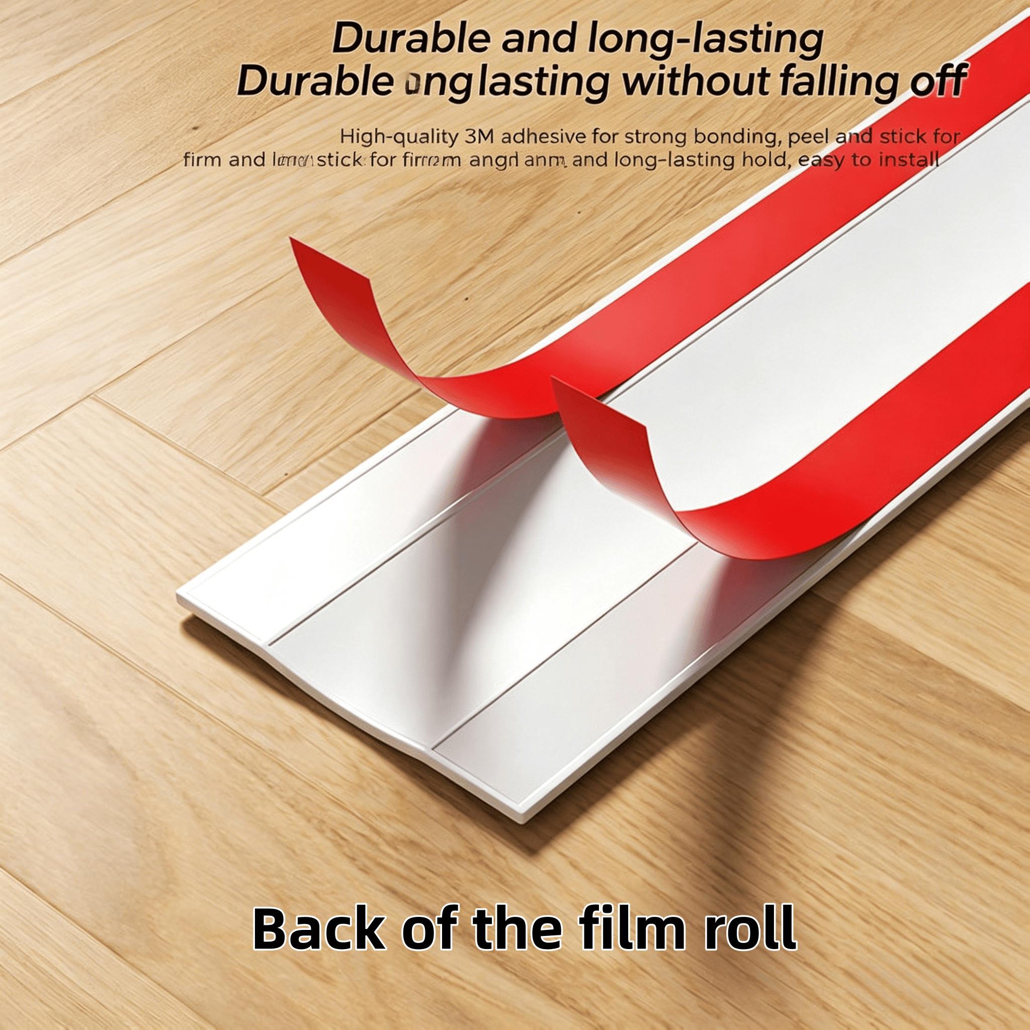 Single Roll 1 Meter Wire Management Tray, Invisible Decorative Cable Organizer, Soft Floor Protection Tool, Hidden Wiring Solution