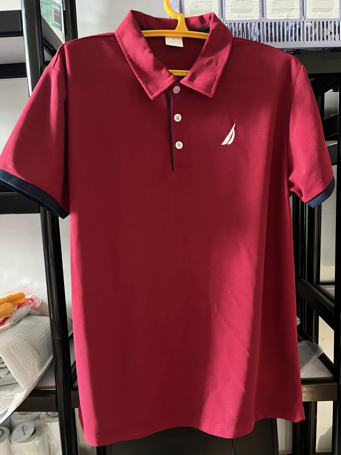 Men's High-End Golf Polo Shirt, Breathable Collared Paul Shirt, Business Casual Short Sleeve T-Shirt, Simple Fashion Polo for Summer