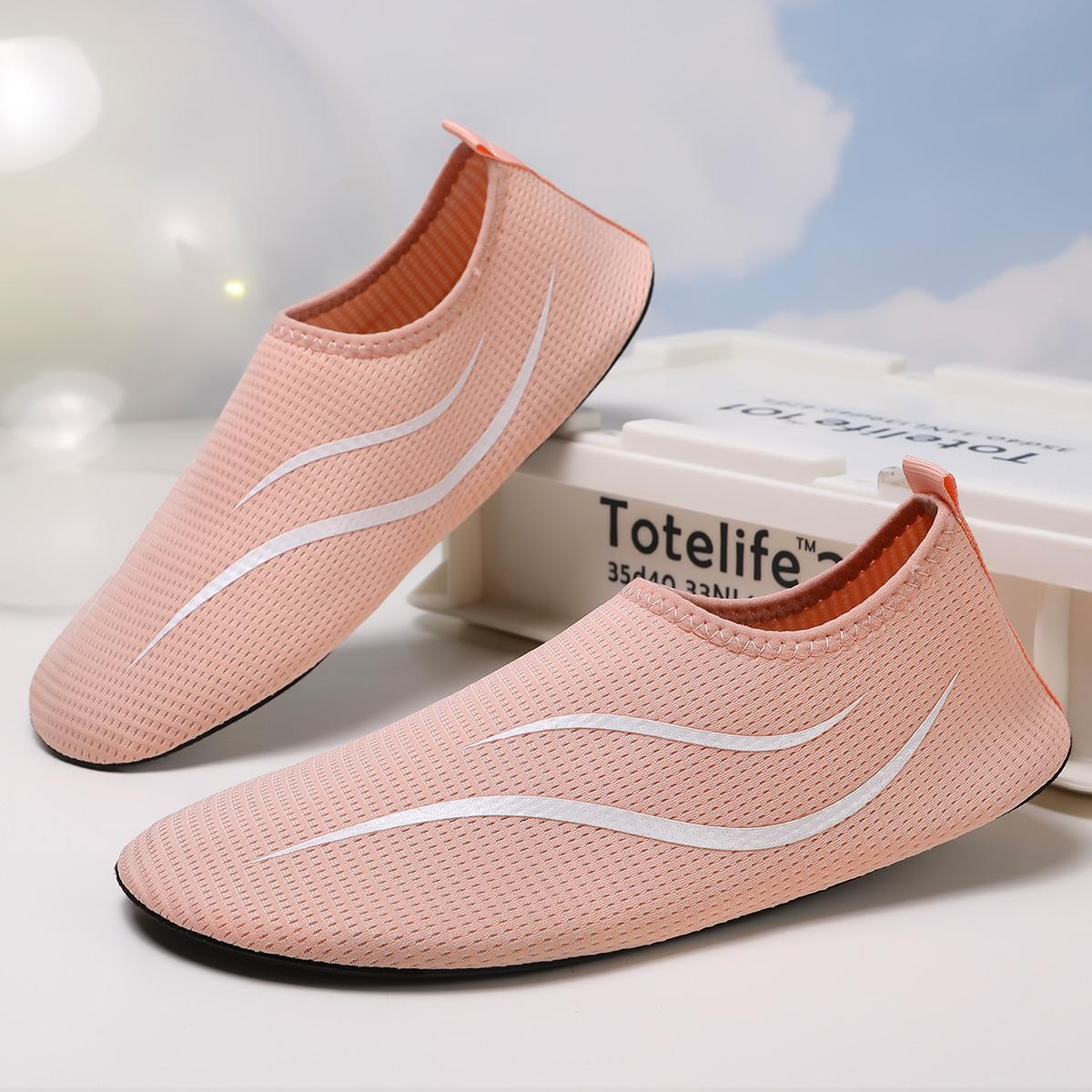 Women's Summer Slip-On Indoor Shoes, Yoga Training Home Wear, Foldable Water Shoes, Barefoot Surfing Swimming, Lightweight Quick-Dry Beach Shoes