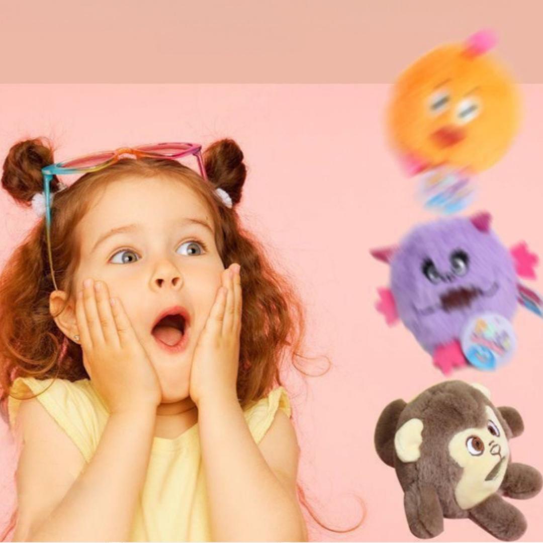 Creative Cute Pet Plush Stress Ball: Adorable Animal-Shaped Squeeze Toy—the Perfect Stress-Relief Tool and Holiday Gift. Styles vary. A must-have for stress relief. Suitable for ages 12 and up.