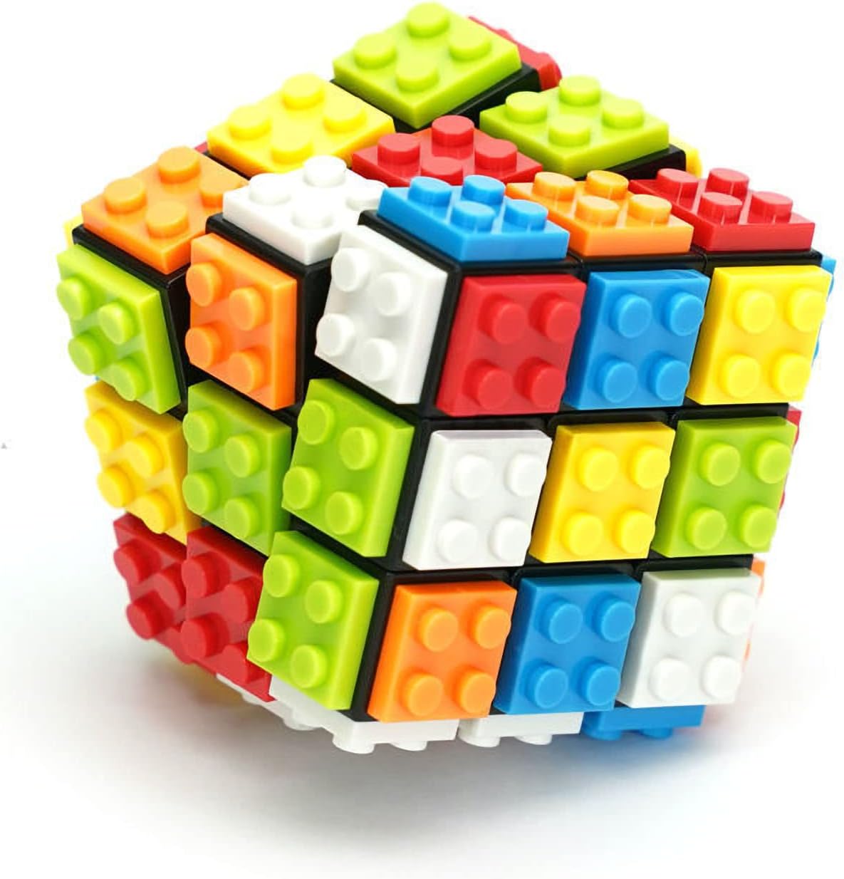 3x3 Speed Cube Stress Relief Fidget Toys Black 3x3x3 Magic Cube Puzzles Toy Sturdy and Smooth Cubes Toy Game Puzzle Toys for Kids and Adults