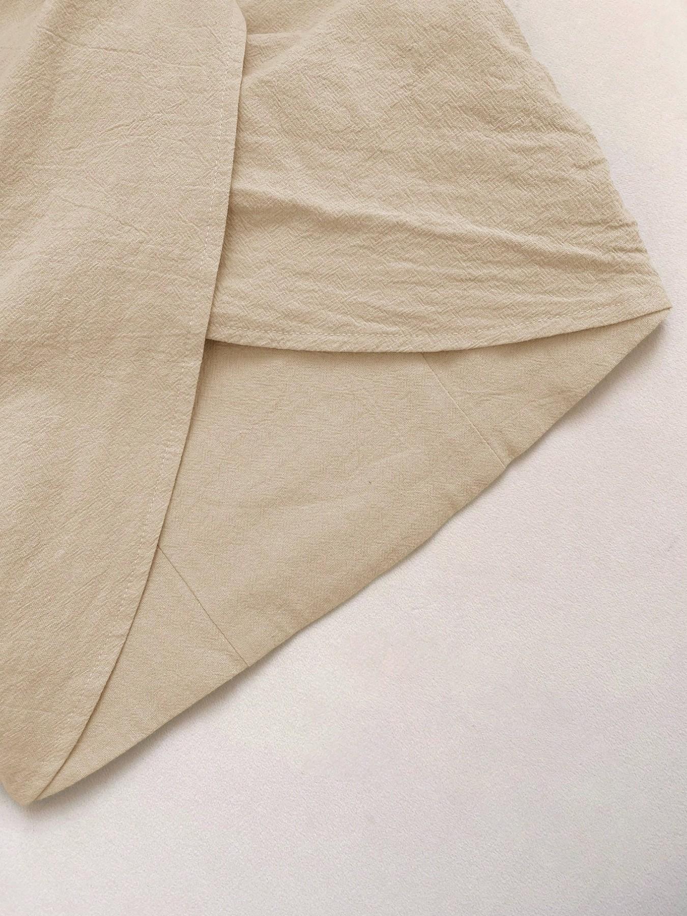 Women's Solid Color Short Cropped Sleeveless Cross Backless Halter Top, Adjustable Straps, Perfect for Vacation, Date Night, Party Wear