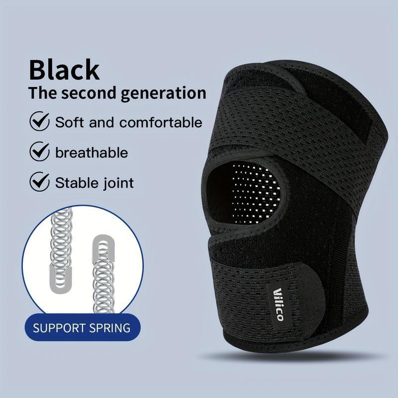 New Enhanced Compression Knee Brace, Adjustable Breathable Sports Knee Stabilizer Support, Ideal Gift for Men and Women, Custom Design, Knee Brace Stabilizers