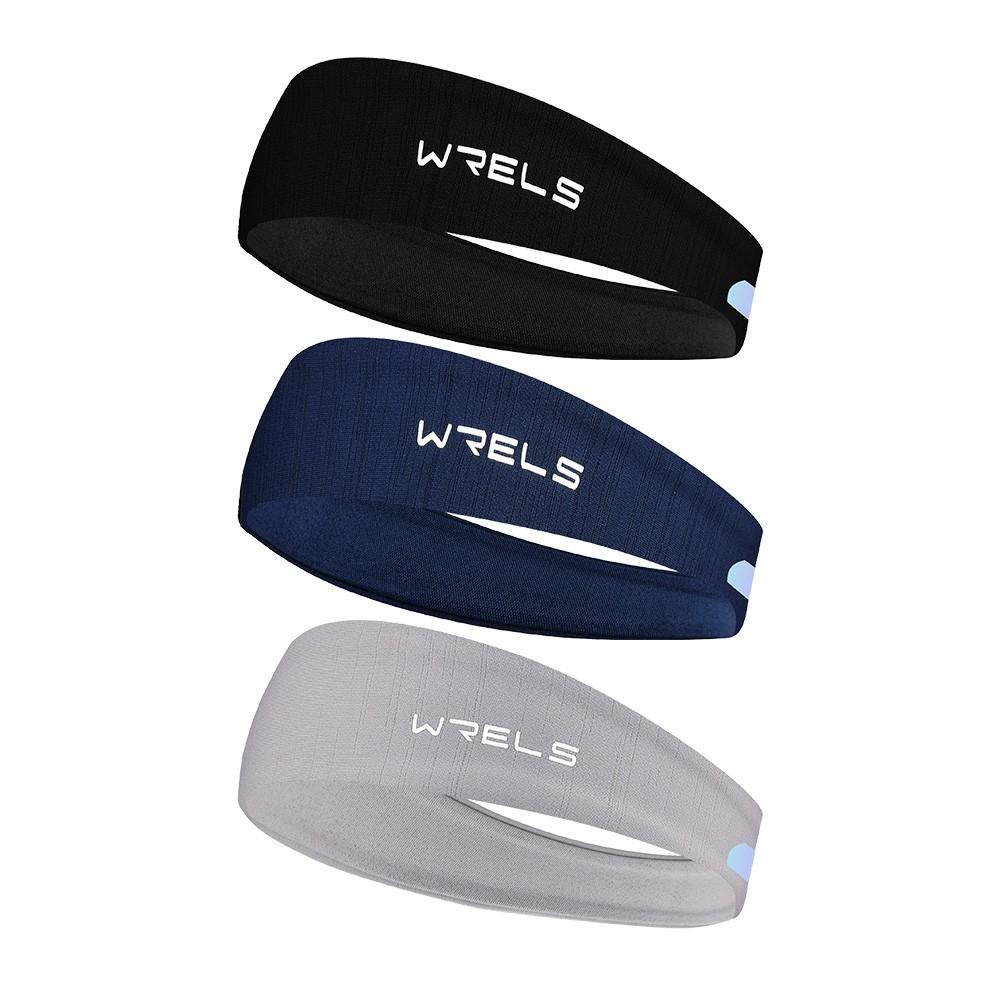 High Elastic Durable Reflective Sweat-Wicking Quick-Dry Hairband, Comfortable Adjustable Hairband for Fitness Running Outdoor Hiking Sports