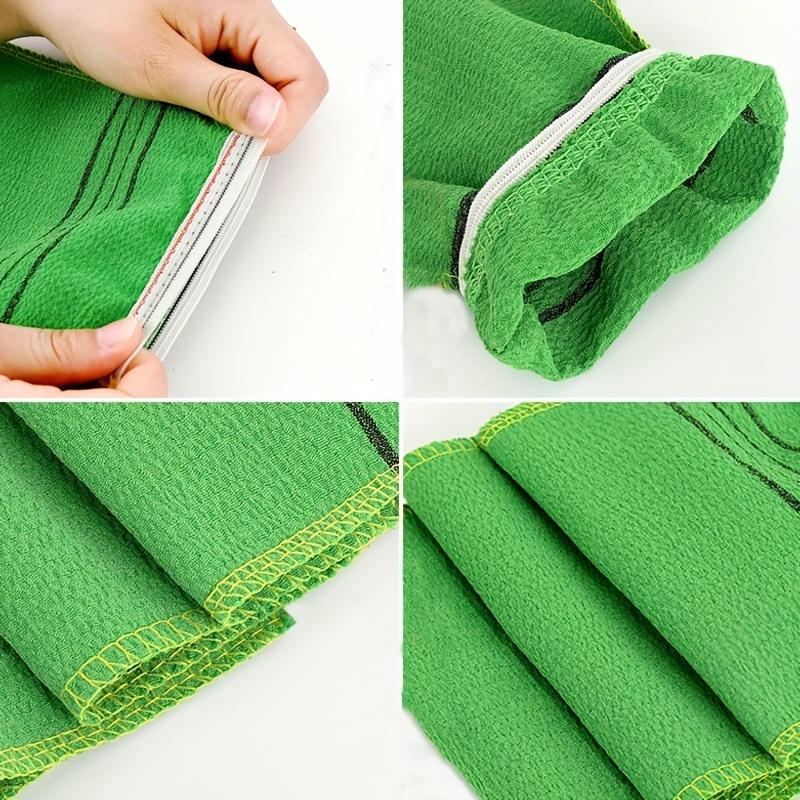 5pcs/set Exfoliating Shower Gloves & Towel Set - Perfect For Body Scrubs, Massage & Personal Care Shower Accessories Bath Towels