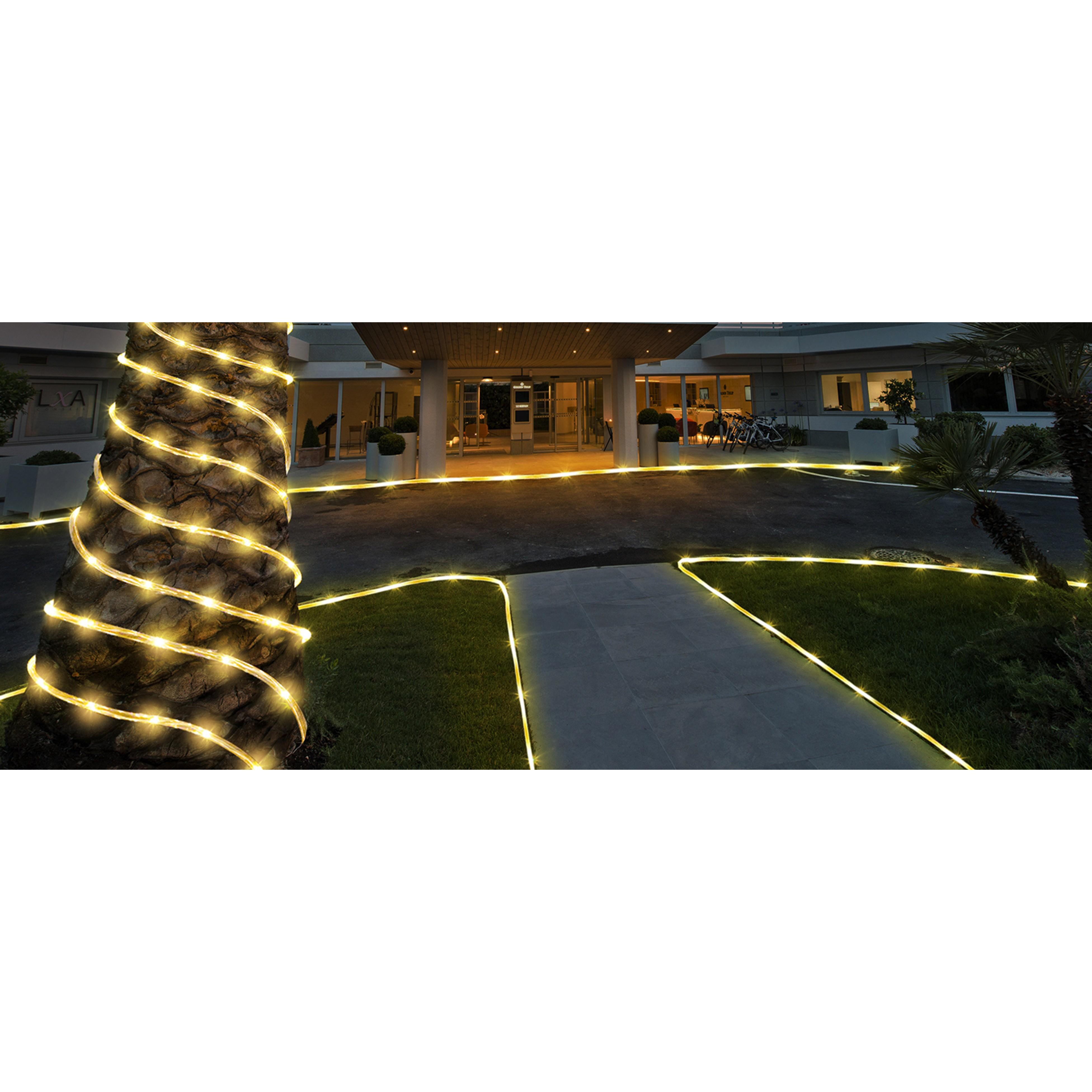 Solar Rope Lights, 66ft 200LED Solar String Lights, 8 Modes Waterproof Solar Outdoor Light, Flexible Clear Trampoline Light for Garden Backyard Patio Deck Porch Pool Tree Decor - Warm White Solar Rope Lights, 66ft 200LED Solar String Lights, 8 Modes Waterproof Solar Outdoor Light, Flexible Clear Trampoline Light for Garden Backyard Patio Deck Porch Pool Tree Decor - Warm White