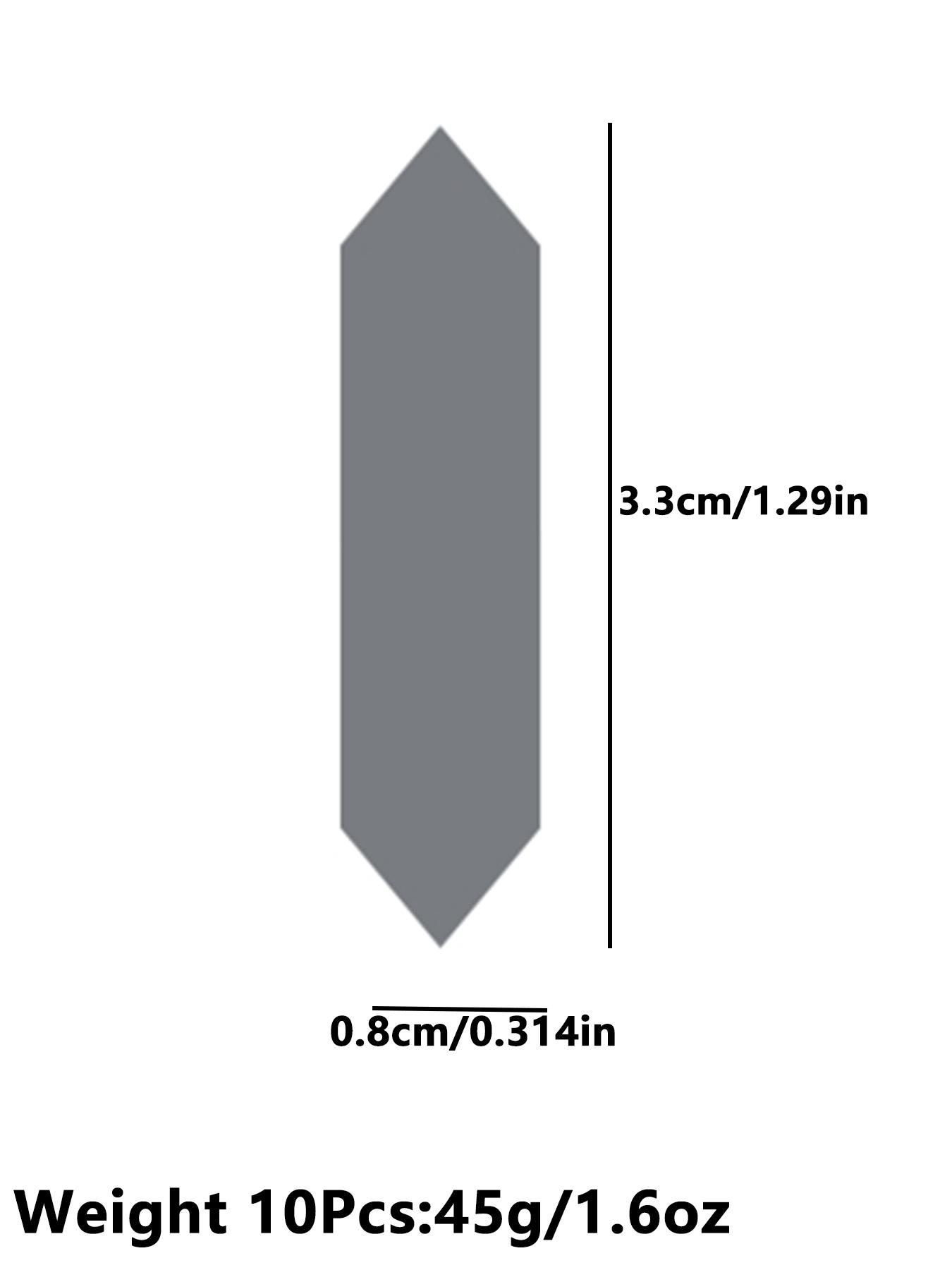 10 PCS Healing Crystals Stones Sets Randomly Wands Bulk Natural Pocket Amethyst Crystal Rose Quartz Assorted Pointed Reiki Gemstones Polished Energy Meditation Chakra Christmas Gift Stocking Stuffers