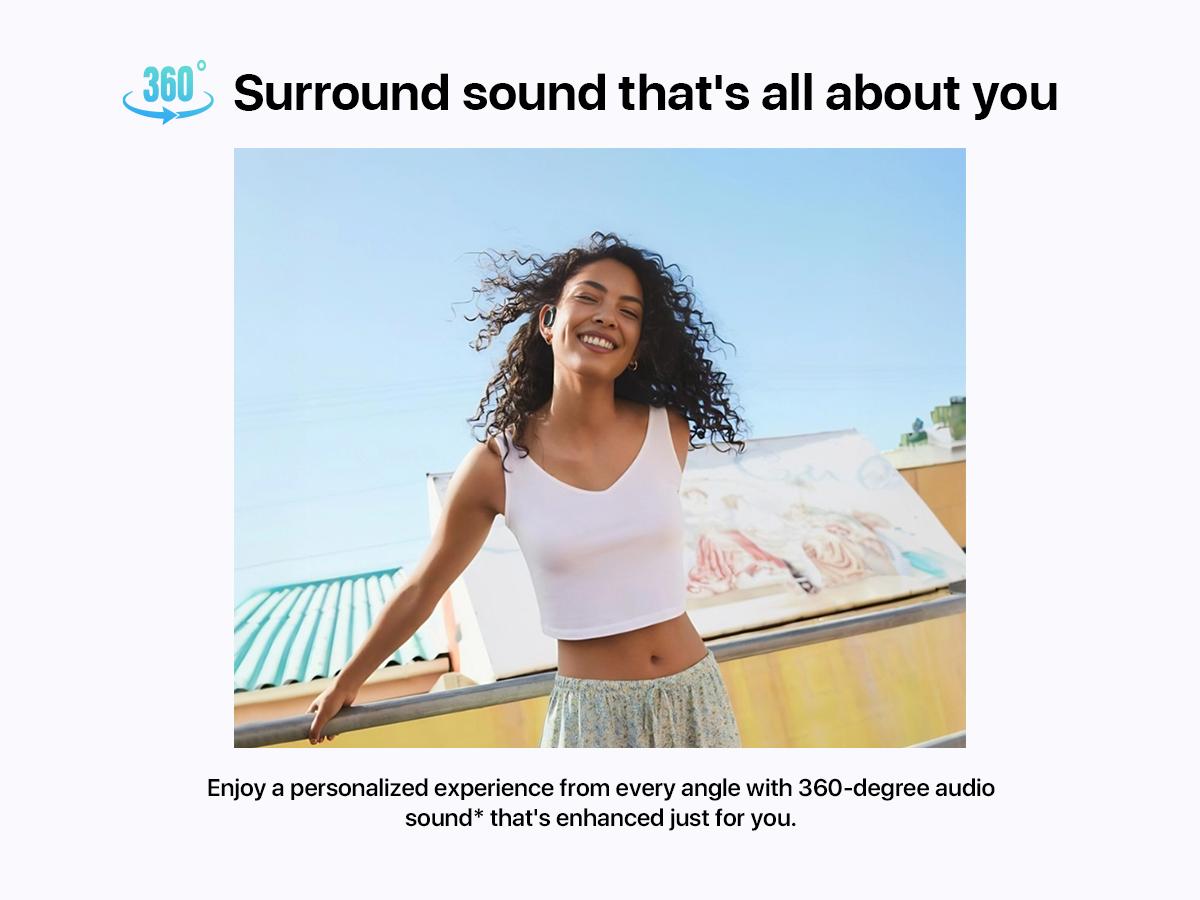 Headphones with High-performance Technology, Connectivity Features, Multi-device Pairing Function, Sound Localization Feature, Clear and Crisp Sound Quality, Reliable Battery and Lightweight Fit