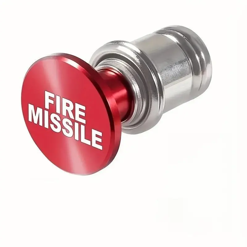 Fire Missile Design Car Interior Decoration, 12V Car Interior Decor, Universal Interior Decoration Accessories, Cool Gadgets for Men, Car Decor Gift