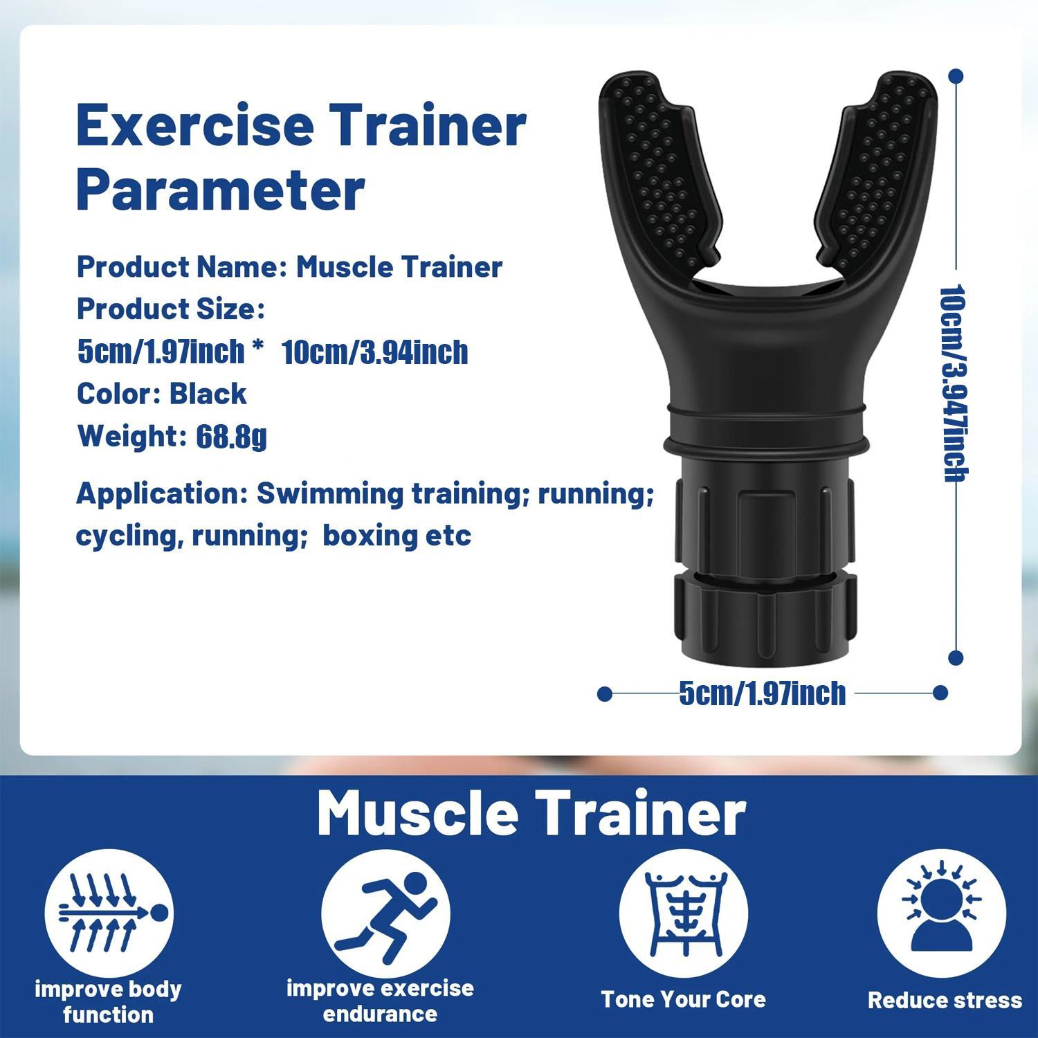 Portable Inhalation Breathing Trainer, Adjustable Resistance Lung Exercise Device, Daily Fitness Essential, Easy to Clean, 1 Piece, Home Training Equipment