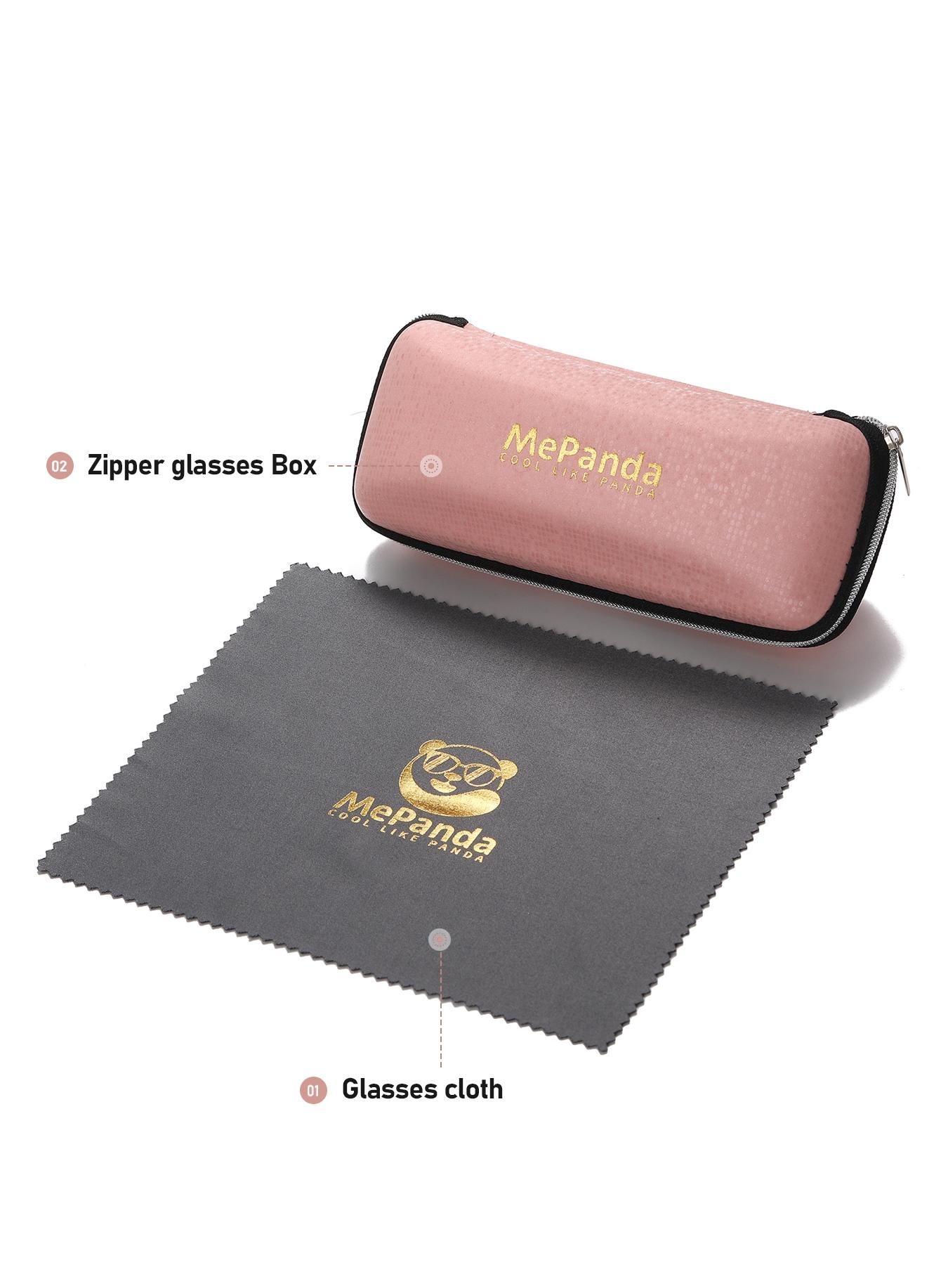 1 Piece MePanda Unisex Square Full Frame Sunglasses Smooth Lines Elegant and Refined Sunglasses UV400