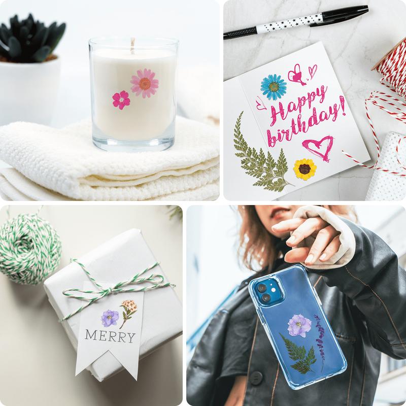 153 PCS Jewelry Making Kit / 85Pcs Dried Flowers Kit / Unique Resin Bezels, Beginner Resin Kit,Christmas gift, Resin Accessories for Keychains, Jewelry, Earrings,necklaces,Pendants,DIY Handmade Holiday Gift Crafts, Uv Light,Christmas Gifts - Let's Resin