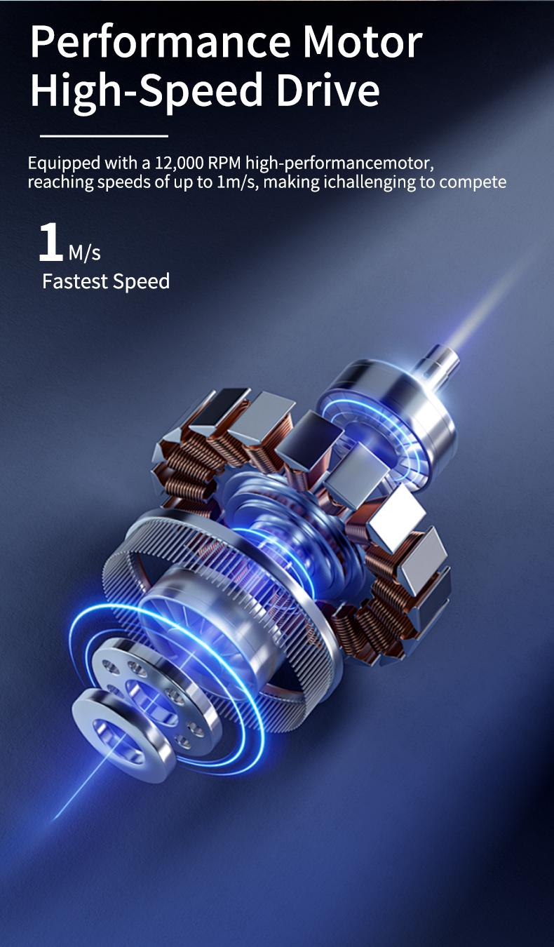 1 fast-moving cat toy ball with tail - automatic rolling ball - intelligent induction activation - can be charged by usb - suitable for large, medium and small cats to play indoors