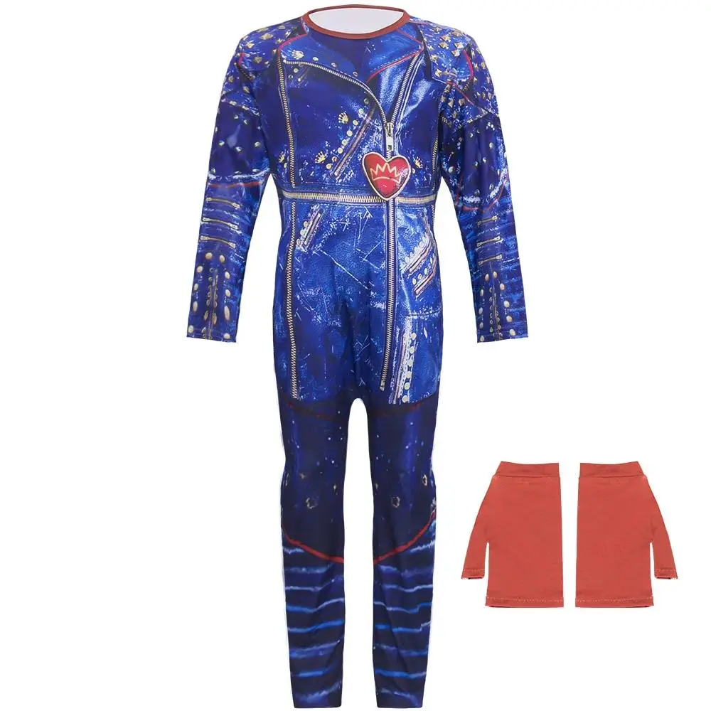 Audrey Evie Evil Mal Descendants Cosplay Costume Girl Boy Birthday Party Halloween Costume For Kids Disguise Descendants 3