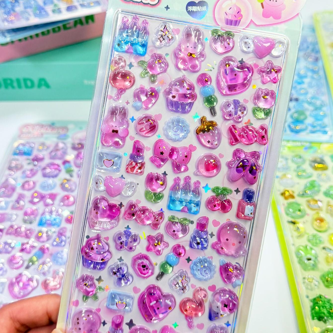 Handmade Reward Puzzle Journal Gouka Sticker Art, Creative DIY Craft Book for Kids & Adults, Educational Fun Activity Notebook