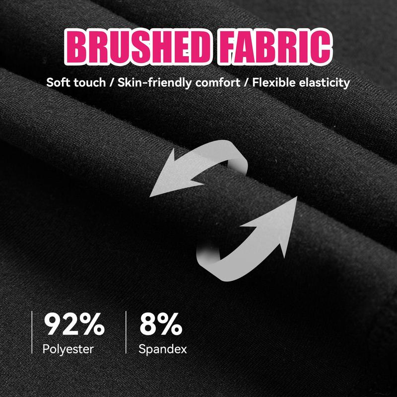 SHOWITTY 3 Pack Biker Shorts for Women(Reg & Plus Size) - 5"/8" High Waist Tummy Control Shorts for Workout