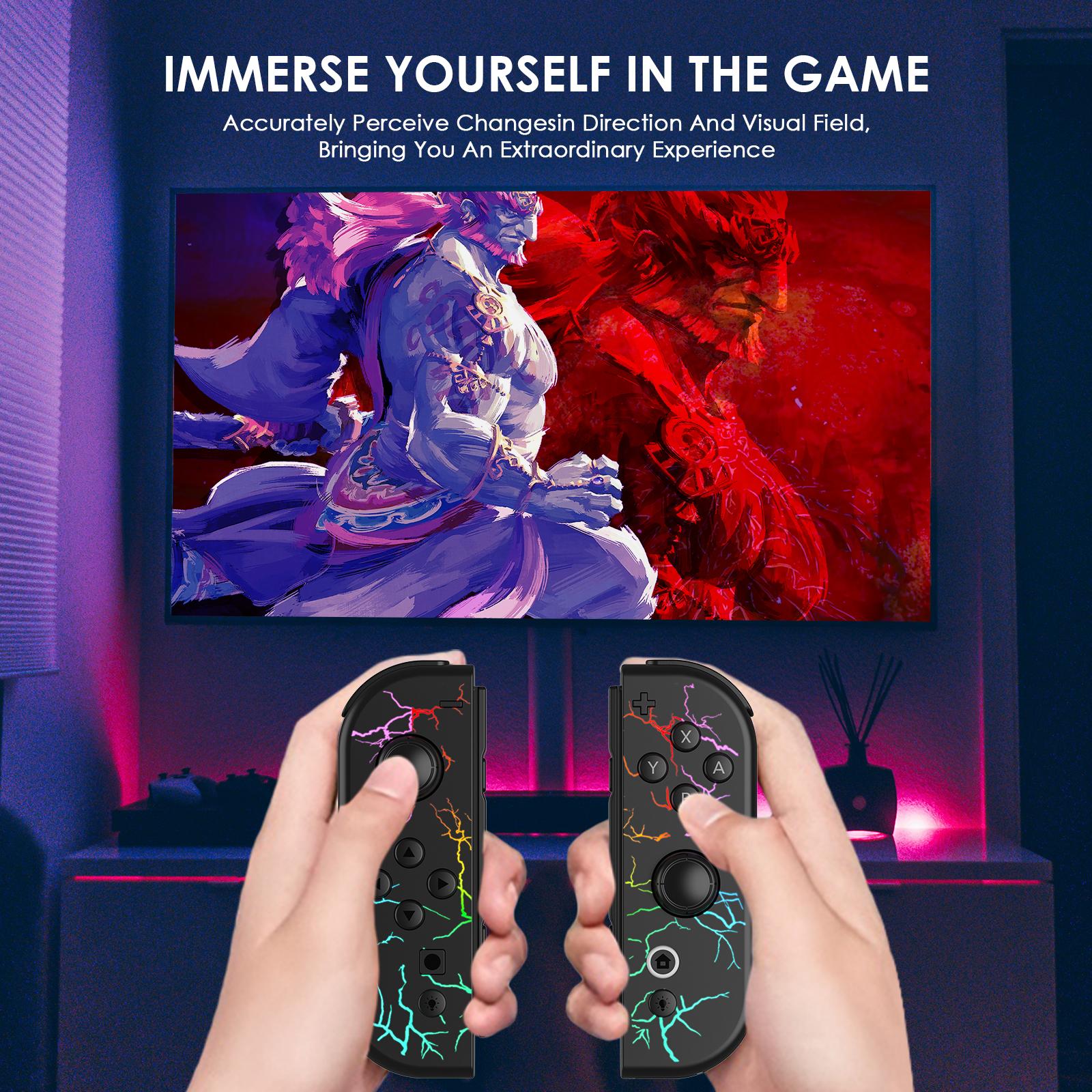 Game Controller (L/R) Switch Controller- Wireless Game Controller LIGTHING Gaming Items Smartphone Joystick Console controller Lighting controller
