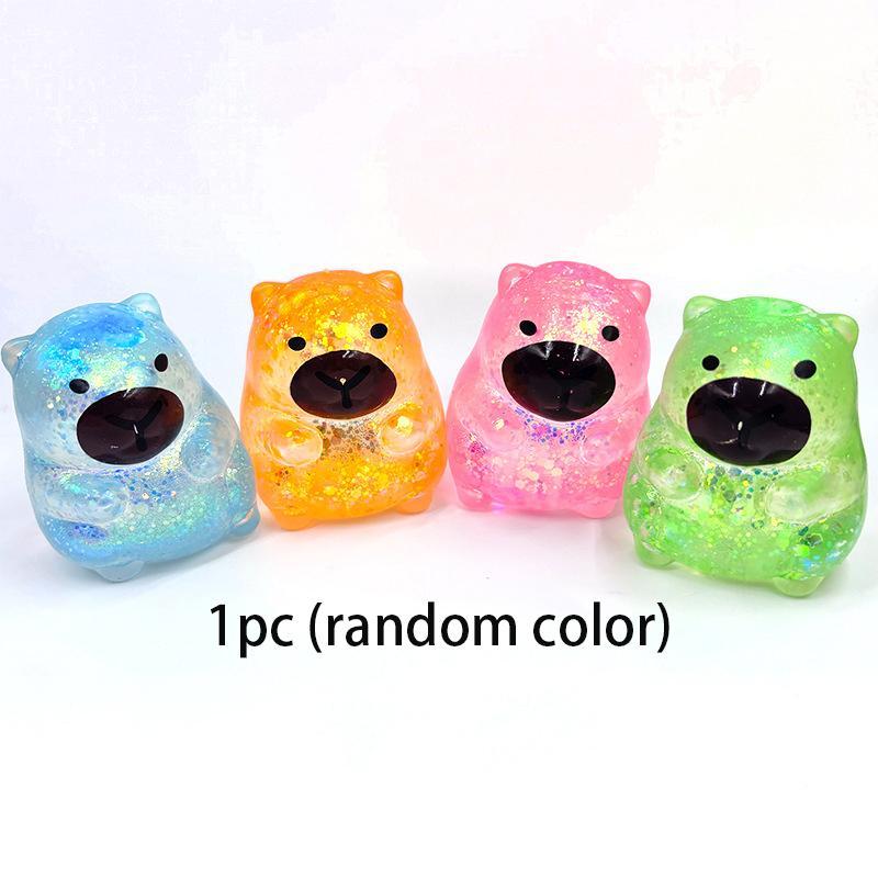 Cute Capibala Maltose Pinch, Slow Rebound Stress Relieving Toy, Fun Interactive Toy, Ideal for Relieving Anxiety and Fun Interaction, Perfect Gift Choice