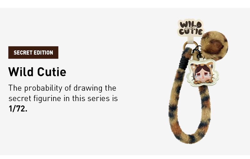 POP MART CRYBABY Wild but Cutie Series-Phone Charm Blind Box