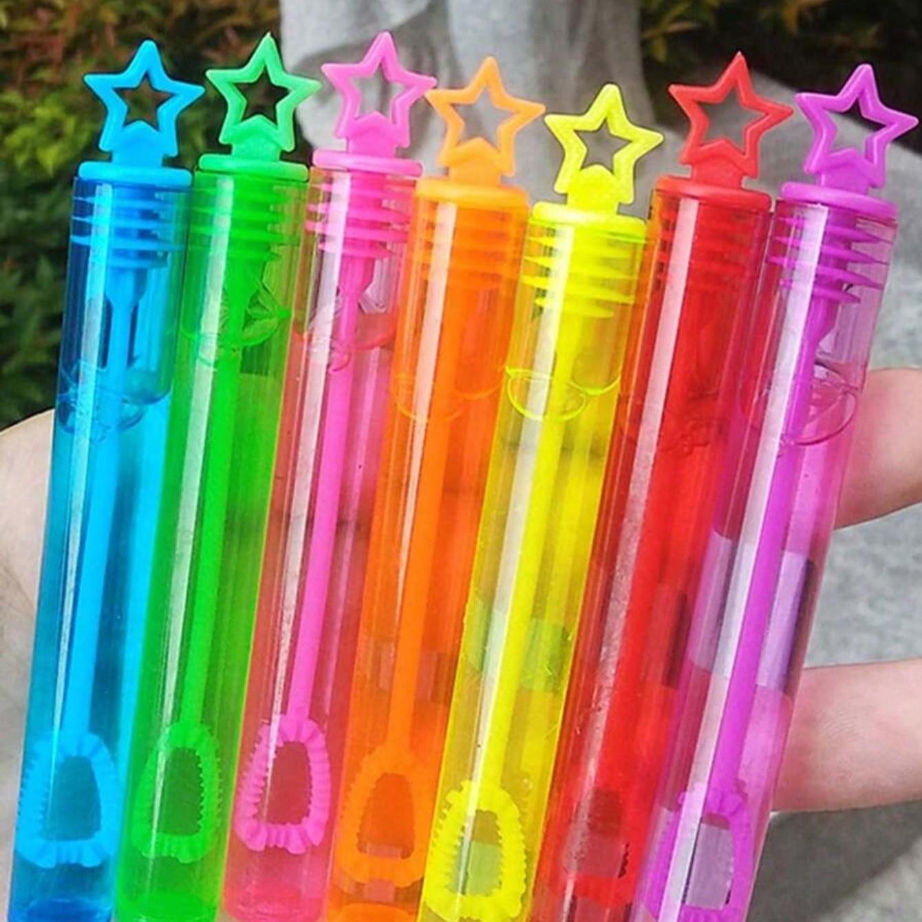 12/24/48 colorful bubble sticks, wedding gifts, Christmas gifts, suitable for parties, weddings, indoor and outdoor events, bubble parties