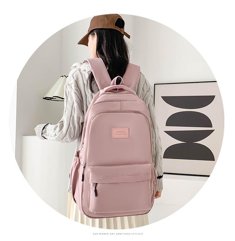 Nylon Sports Academy Backpack – Multi-Pocket Spacious & Stylish Student Daypack, Durable & Organized Design for Daily Commute, Campus & Light Travel