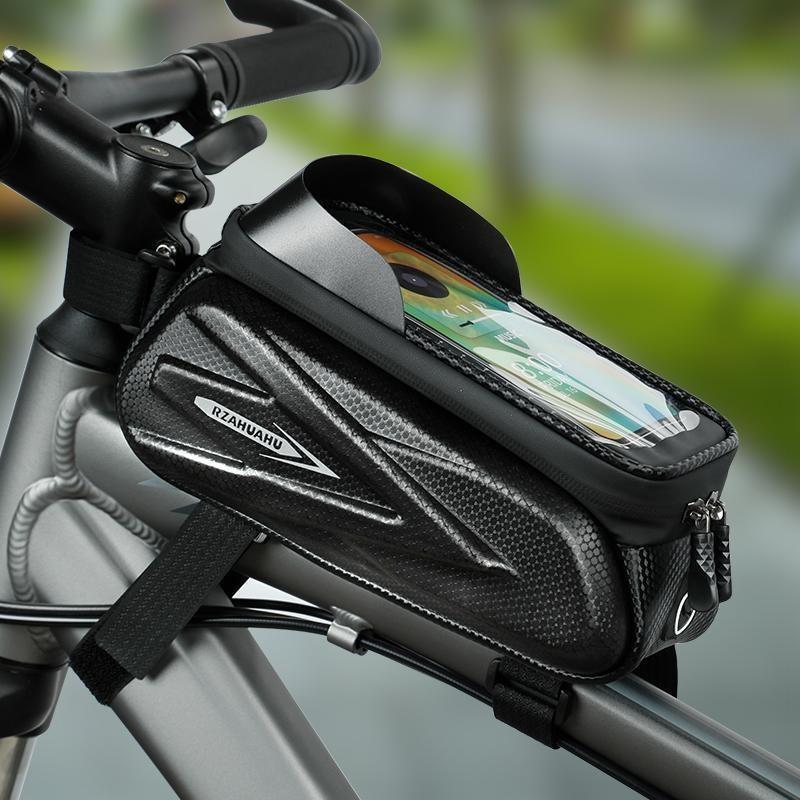 Multi-Function Bicycle Frame Bag - Universal Phone Storage for Mountain & Road Bikes, Essential Portable Cycling Accessory, Fixie Accessories