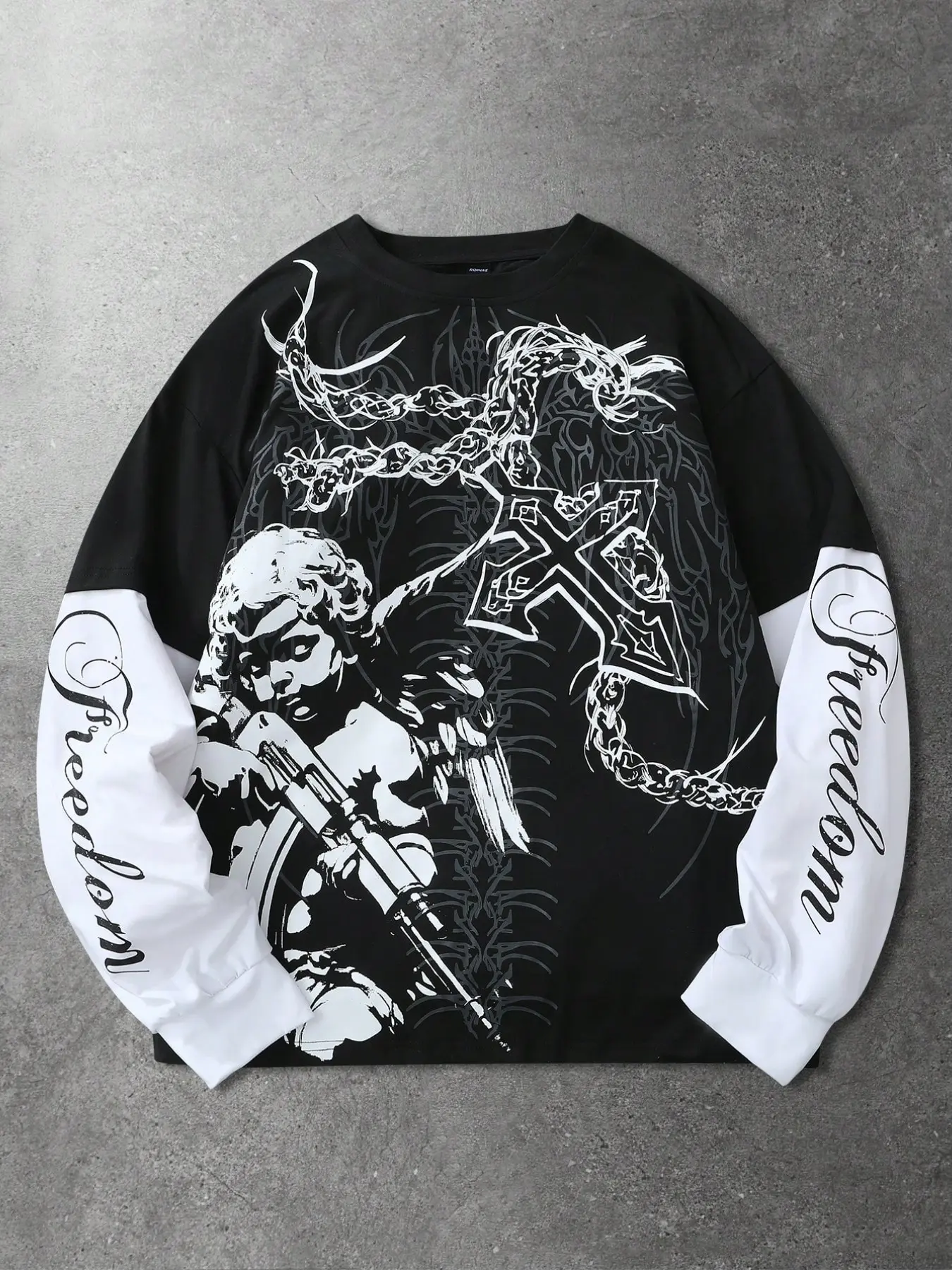 long sleeve graphics y2k - TikTok Shop