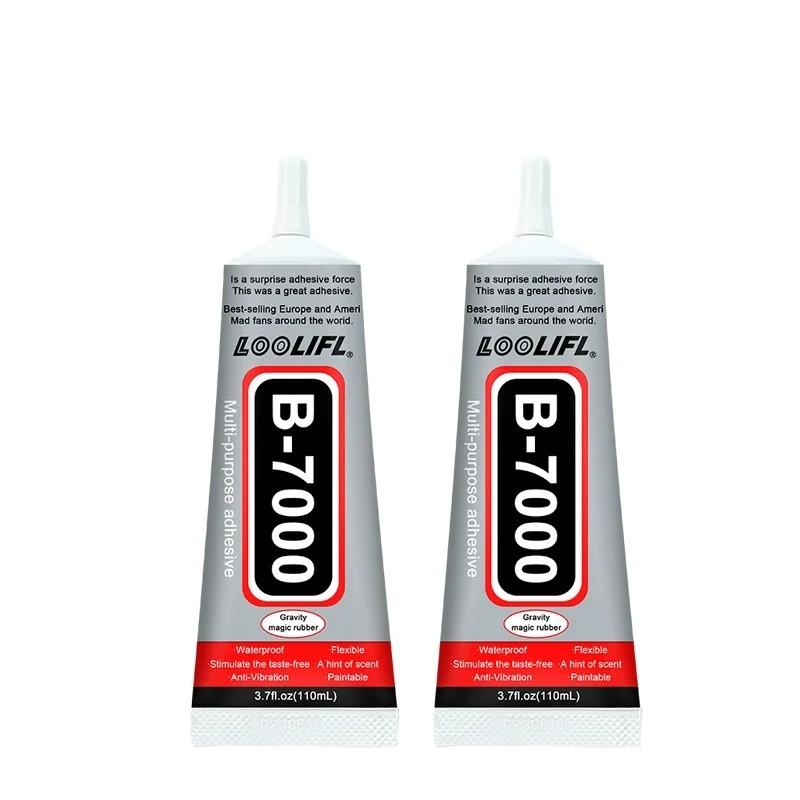 110ML B-7000 Super Water Gel, Strong Adhesive for Jewelry Making, Fabric Repair, Phone Screen Fix, Metal, Stone, Nail Art, Glass