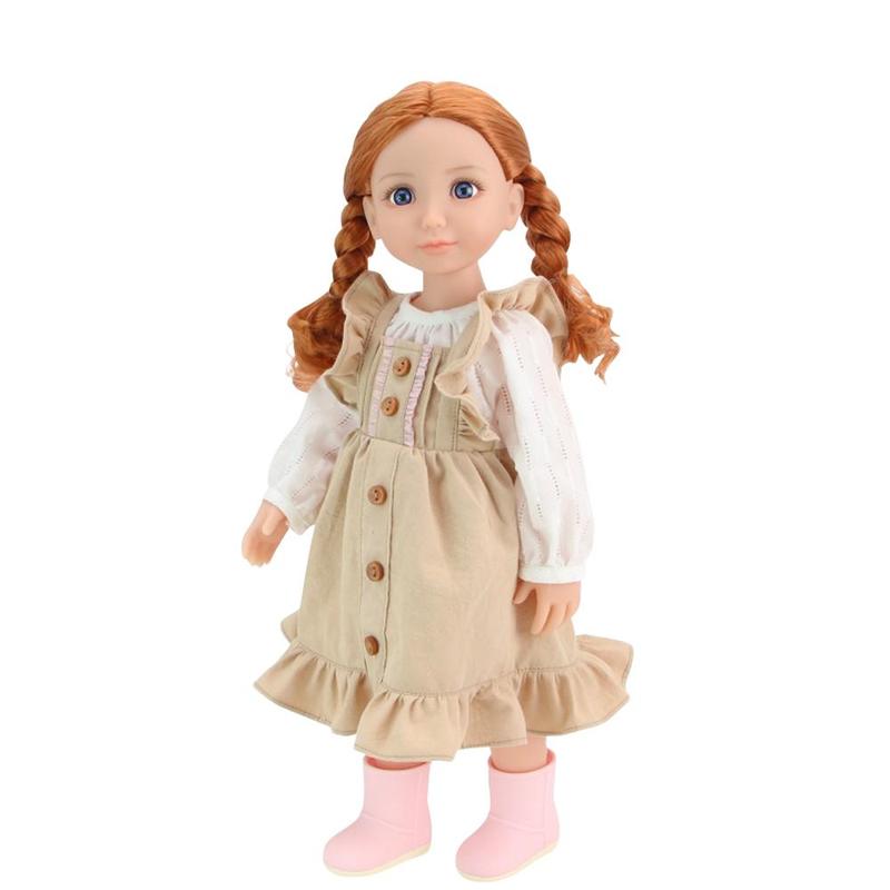 17 Inch Fashion Girl Doll, Adjustable Limbs, Stand Easily, Wearing Elegant Clothes, Perfect Gift for Girls, Christmas Present 17 Inch Fashion Girl Doll, Adjustable Limbs, Stand Easily, Wearing Elegant Clothes, Perfect Gift for Girls, Christmas Present