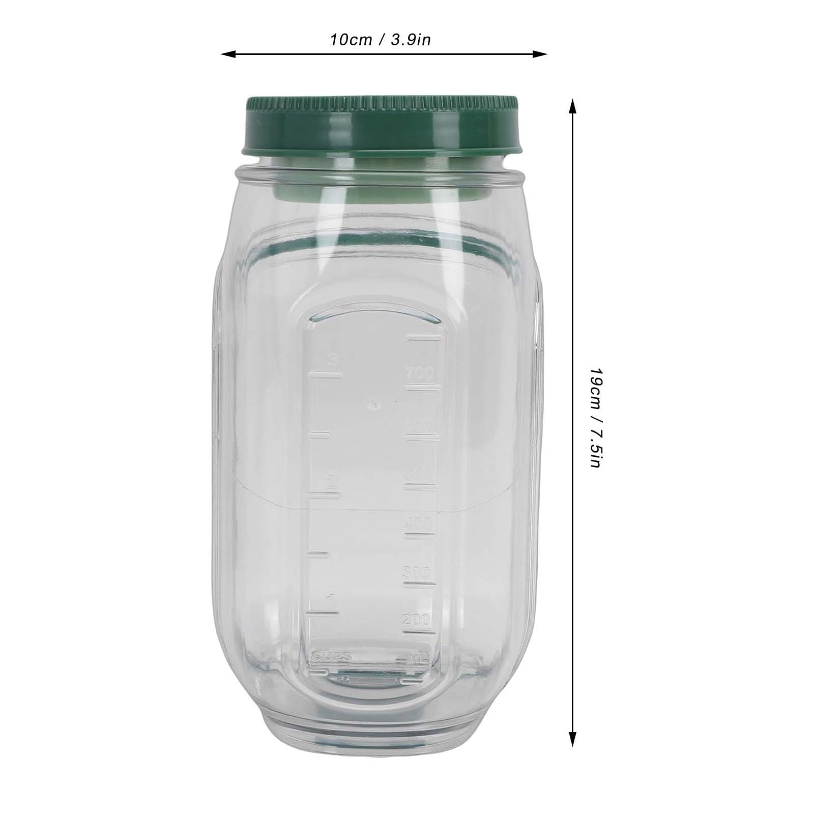 Portable Salad Jar With Side Access Leak-Proof Food Storage Container With Sauce Compartment Lid And Spoon For Outdoor Picnic BBQ For Renters Young Families Home Cooks