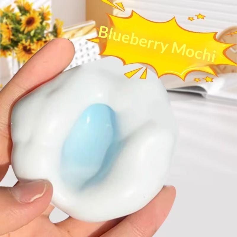 Super Fun Stress Relief Toy, DIY Shape Mochi Clay Squeeze Toy, Handmade Rice Noodle Mud, Cute Squeeze Toy for Halloween, Decompression Squeeze