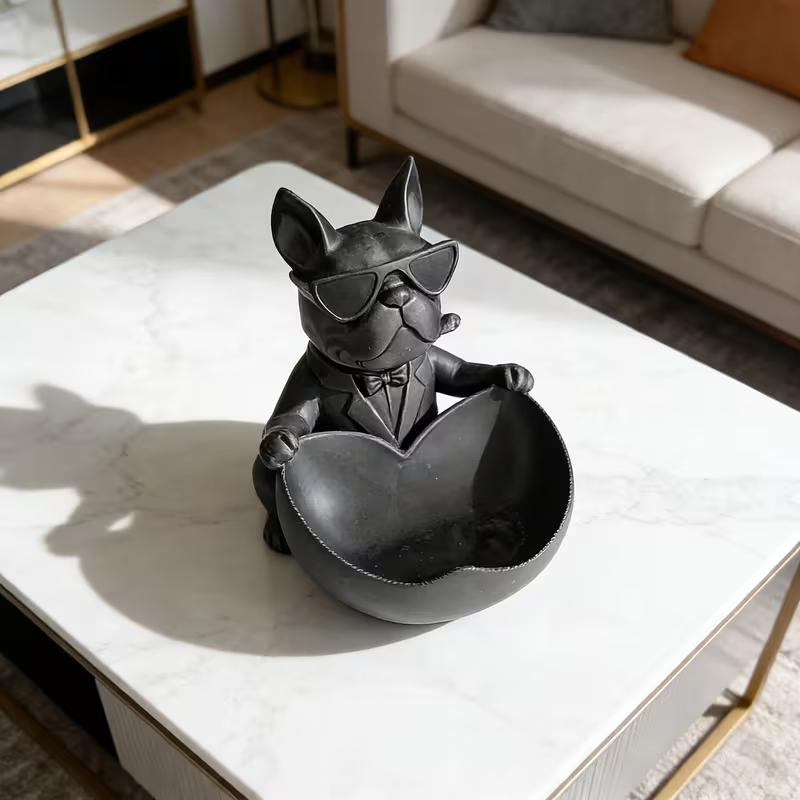 3D Printed Sunglasses Stand, Large Capacity Desktop Organizer Bowl, Key Coin Earring Ring Holder, Non-Slip Stable Base, Home Office Decor, Gift Idea