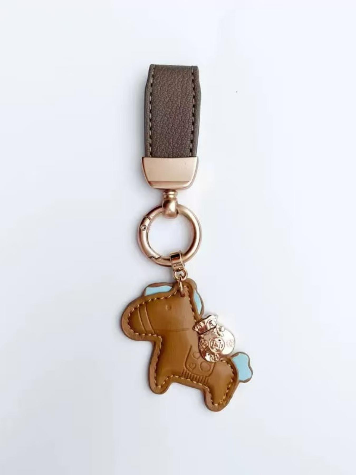 Lucky Horse Keychain "Get Rich Immediately" Cute Bag Charm for Women