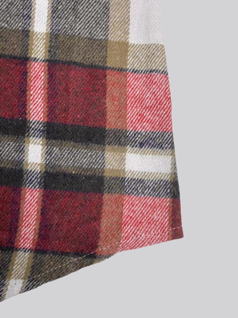 Women's Plaid Collar Vest Jacket, Casual Fashion Design, Perfect for Daily Wear, Stylish and Comfortable, Ideal for Everyday Use, Casual Comfy Vests