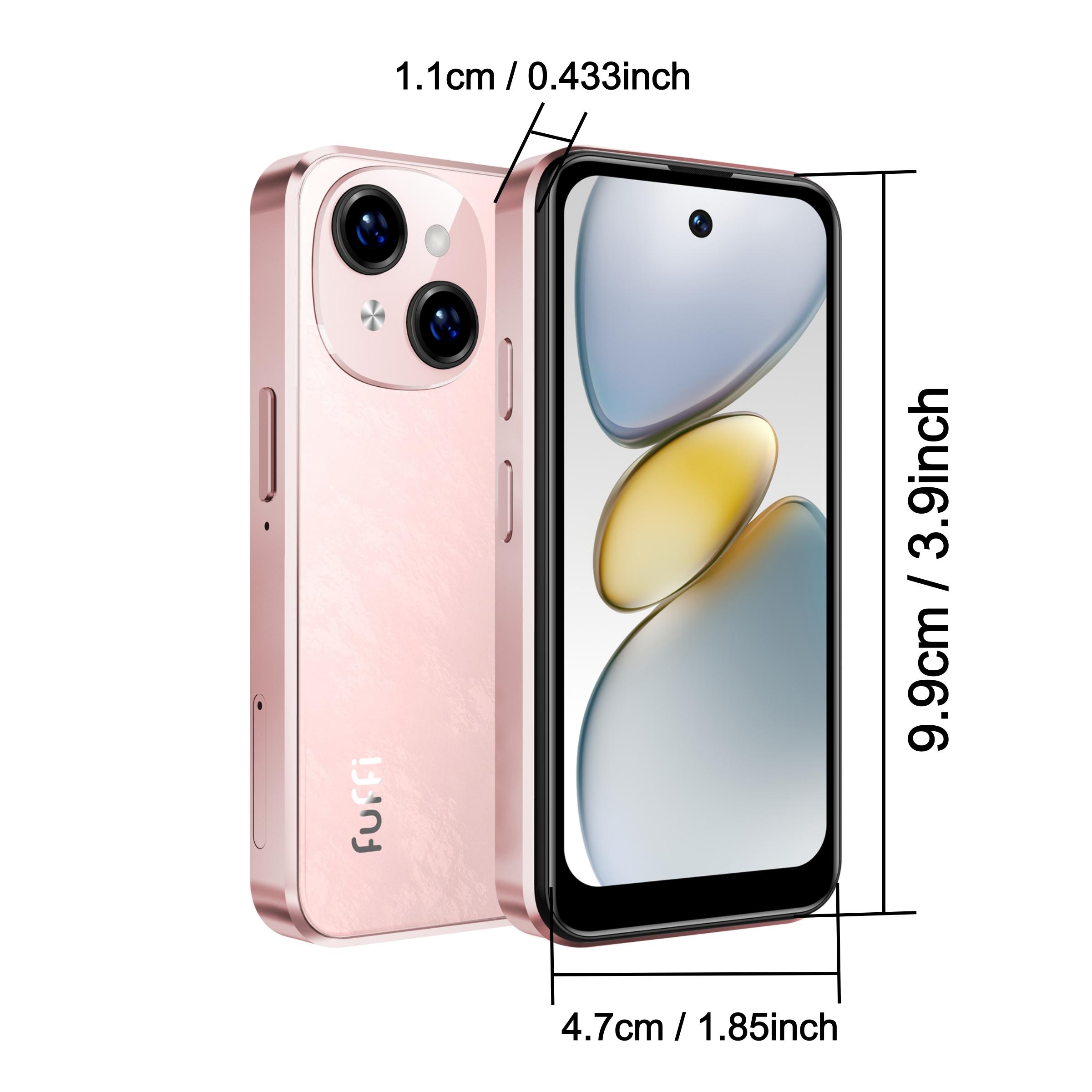 FUFFI-Mini Smartphone, 3.75 Inch Screen, 2+16GB Storage, 3g Network, Dual Sim, Android 8.1, Fashionable Phone, New Model, Cellphone