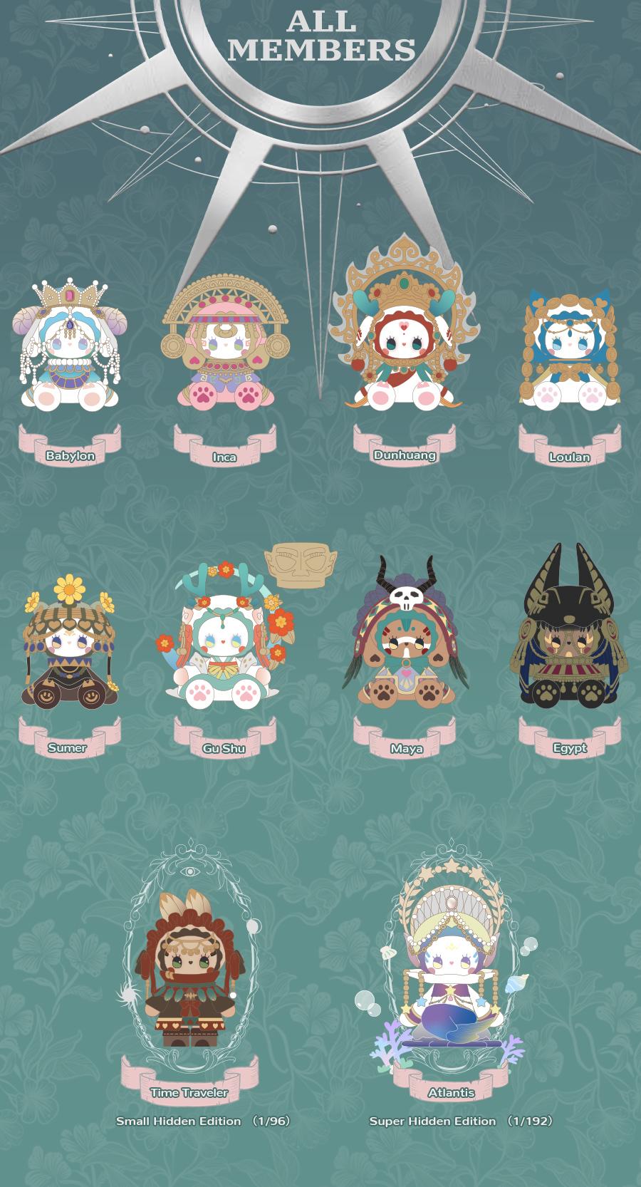 Emma Secret Forest River of Time Series Blind Box, Collectible Toy Set, Perfect Gift for Kids & Adults, Limited Edition Surprise Item