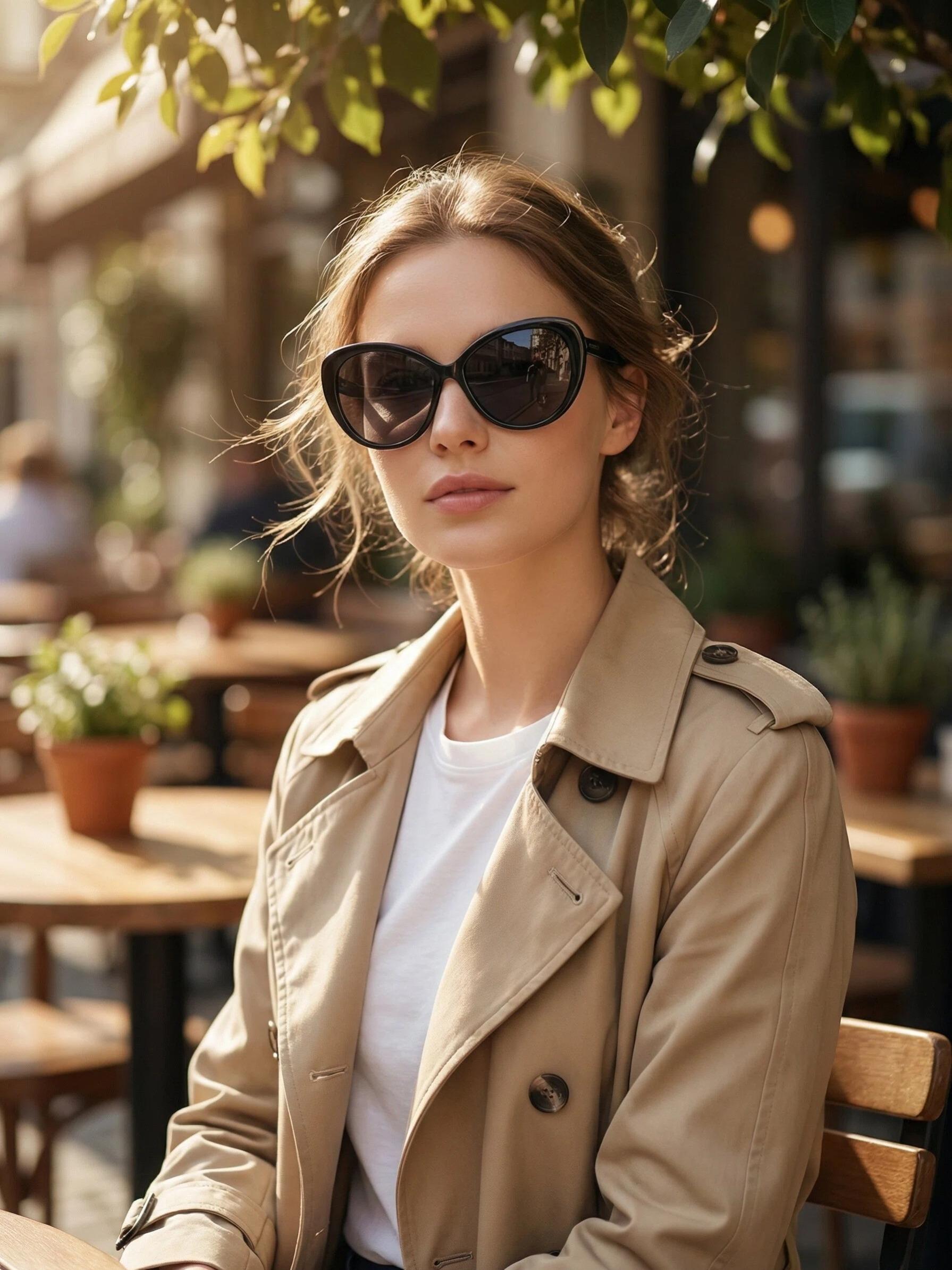 Women's Fashion Cat Eye Sunglasses, Perfect for Summer Beach Parties, Daily Wear, Shopping, Travel, Ideal Gift