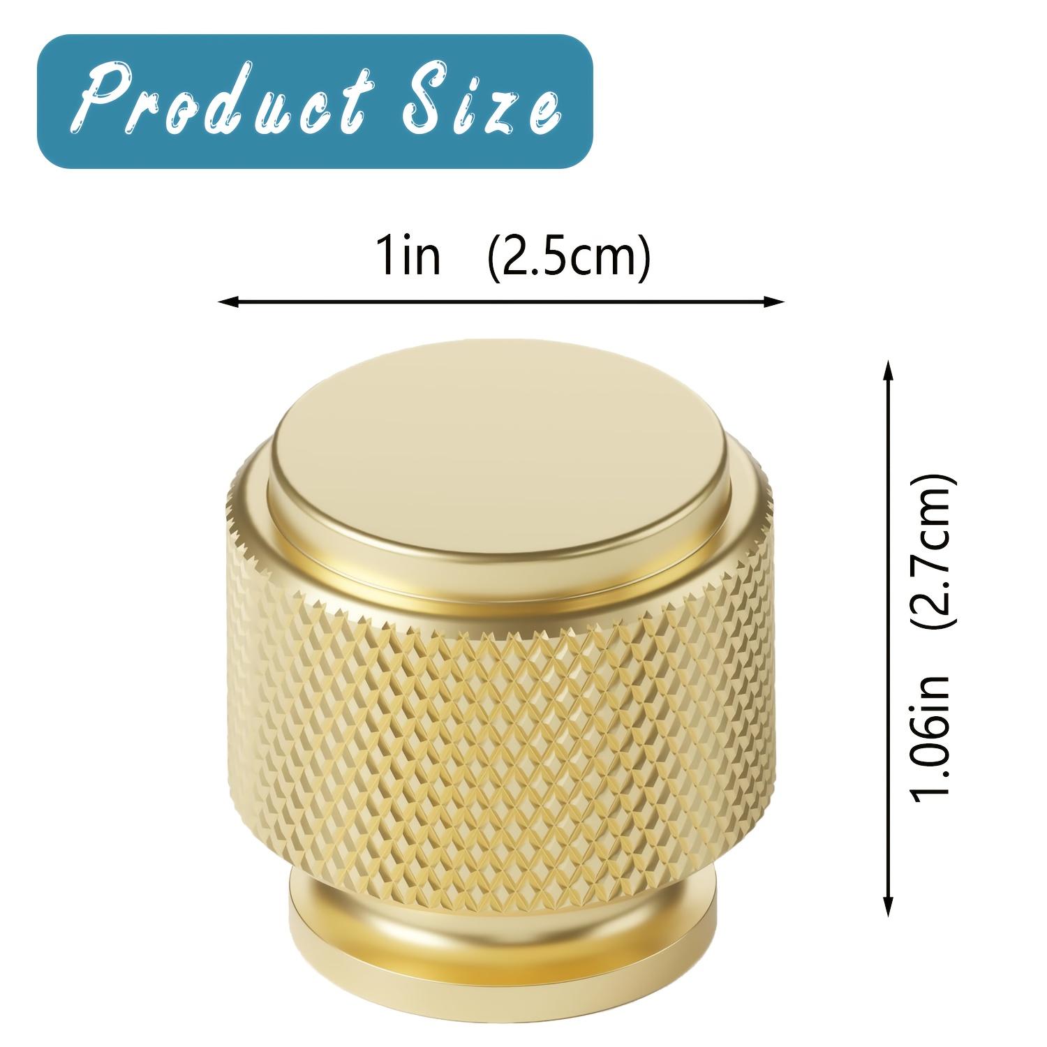 Textured Cabinet Knob Set, Modern Round Drawer Pulls, Includes Installation Screws, Ideal for Kitchen Cabinets, Bathroom Vanities, Closets